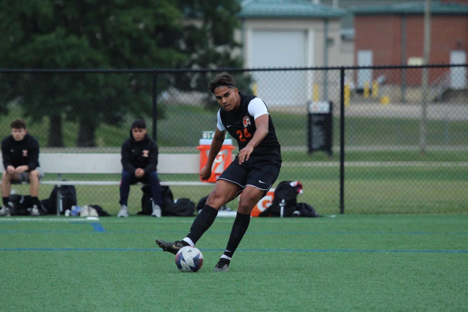 GSU (24) 2023 newcomer Simon Blaesdahl from Norway scored three goals Saturday in 10-0 win over Calumet St. Joseph and two more goals Wednesday in 3-2 win at St. Xavier.
