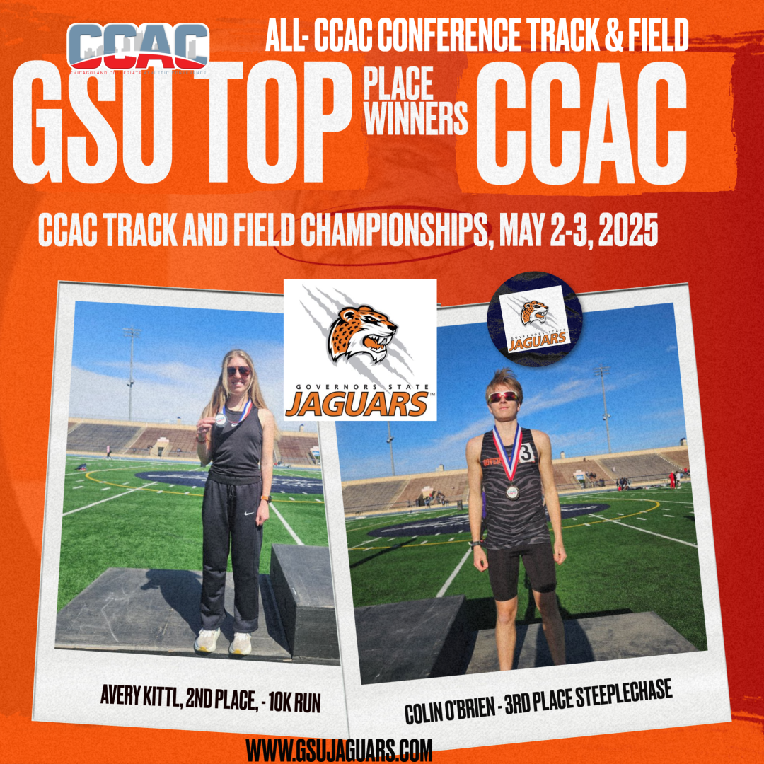 CCAC Championship Track Meet Final - GovState Men's Team 4th -Women's Team 6th