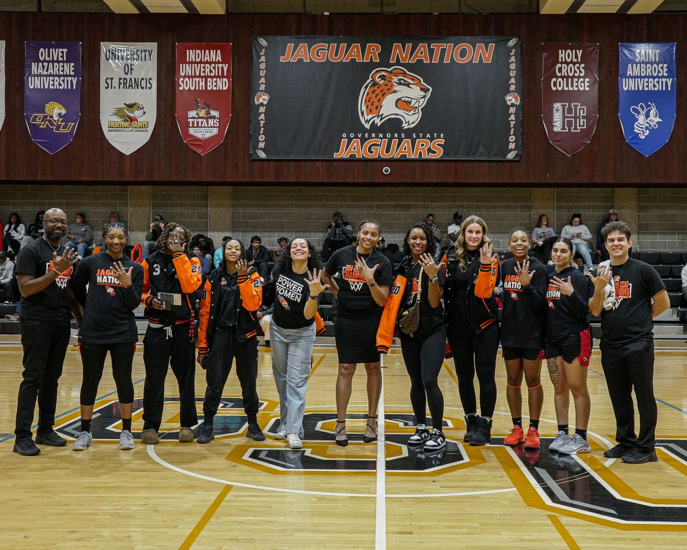 Jaguars Win Home Opener 58-57 On CCAC Championship Ring Ceremony Night - GSU Now 3-0