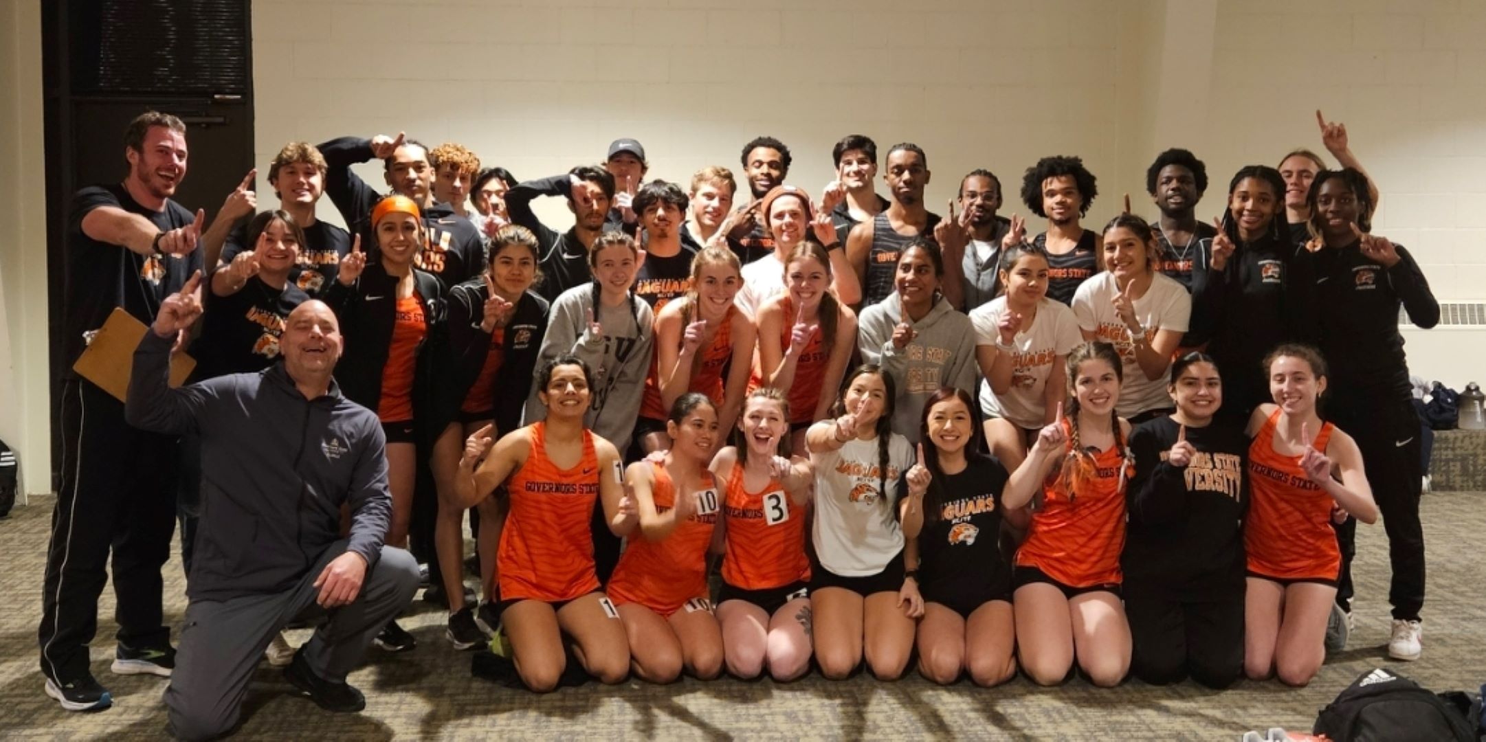 GSU Jaguars 2024 Men's and Women's Track Teams.